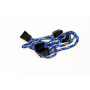 Fishbone Offroad Paracord Zipper Pulls 5 Pcs Blue Camo