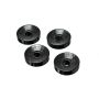Energy Suspension 16.8112G 06-11 Honda Civic SI Black Rear Shock Upper Bushing Set