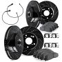 Dynamic Friction 8224-40009 Rotor Kit
