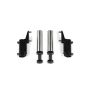 Fabtech 07-18 Jeep JK 4WD 5in Front Dirt Logic 2.25 Bump Stop Kit