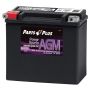 Deka ETX16 12 Volt Premium AGM Powersports Battery