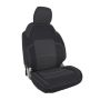 PRP Seats B058-03 PRP 2021+ Ford Bronco 2 Door Front Seat Covers (Pair) -  Black & Grey
