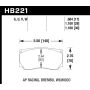 Hawk Performance HB221U.787 DTC-70 Disc Brake Pad
