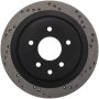 Stoptech 128.42088L 08-09 Infiniti EX35 / 05-08 G35 / 09 G37 / 06-09 M35/M45 Drilled Left Rear Rotor