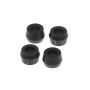 Prothane 19-918-BL Universal Shock Bushings - Large Hourglass - 3/4 ID - Black