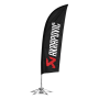 Akrapovic Self-standing flag set