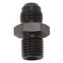Russell Performance -6 AN Flare to 12mm x 1.5 Metric Thread Adapter (Black)