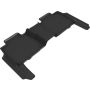 3D MAXpider 20-21 Mercedes GLS-Class (No Executive Rear Seat Package) Kagu 2nd Row Floormats - Black