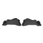 Fishbone Offroad 07-18 Jeep Wrangler JK Aluminum Rear Inner Fenders - Black Powercoat