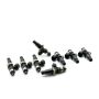 DeatschWerks 16S-11-2400-8 Bosch EV14 Universal 60mm/11mm Matched Set of 8 Injectors 2400cc/min