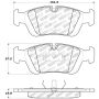 StopTech 96-02 BMW Z3 / 03-08 Z4 / 97-00 323 / 10/90-99 325/328 (E30/E36) Front Brake Pads