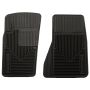 Husky Liners 07-11 Jeep Wrangler (Base/Unlimited)/02-07 Liberty Heavy Duty Black Front Floor Mats