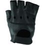 Kuryakyn 094457 Leather By River Road Hollister Shorty Gloves Black - XL