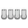 McGard SplineDrive Lug Nut (Cone Seat) M14X1.5 / 1.648in. Length (4-Pack) - Chrome (Req. Tool)