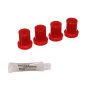 Energy Suspension 2.2117R Aftermarket Shackle Set - Red