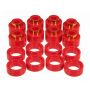 Prothane 4-108 94-01 Dodge Ram 2/4wd Cab Mounts - Red