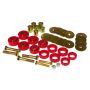 Prothane 7-139 67-81 Chevy Camaro Body Mount Kit w/ Hardware - Red