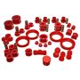 Energy Suspension 99-00 Honda Civic Si Red Hyper-Flex Master Bushing Set