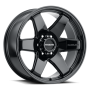Raceline 942B-89060-12 942B Addict 18x9in / 6x139.7 BP / -12mm Offset / 106.1mm Bore - Gloss Black Wheel