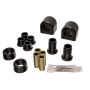 Energy Suspension 3.5139G 84-87 Chevrolet Corvette Black 26mm Front Sway Bar Bushing Set (End Links Inc)