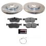 PowerStop K8206 Power Stop 17-20 Jaguar F-Pace Front Z23 Evolution Brake Kit