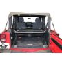 Rampage 86624 2007-2018 Jeep Wrangler(JK) Rear Sport Rack - Black