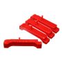 Energy Suspension GM BBC Red Radiator Isolator Pad Set - 4 Row