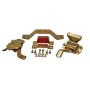 Energy Suspension 4.1130R 99-04 Ford Mustang 4.6L V8 Red Motor & Transmission Mount Set