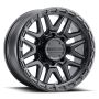 Raceline 953B Krank 17x9in / 8x170 BP / -12mm Offset / 125.2mm Bore - Satin Black Wheel