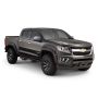 LUND 34641225 15-17 Chevy Colorado Crew Cab Terrain HX Step Nerf Bars - Black