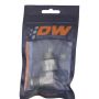 DeatschWerks 10AN ORB Male Swivel to 10AN Male Flare 90-Degree Fitting - Anodized Titanium
