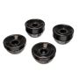 Energy Suspension 90-97 Honda Accord/Odyssey / 92-96 Honda Prelude Black Front Strut Rod Bushing Set