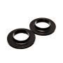 Energy Suspension Universal 2 1/8in ID 3 3/4in OD 3/4in H Black Coil Spring Isolators (2 per set)