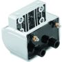 TwinPower 210536 Twin Power 80-84 Big Twin and XL Ignition Coil Chrome Replaces H-D 31609-80 4 Ohm
