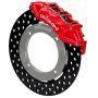 Wilwood 140-16626-DR 19-22 Honda Talon 1000 Red 6-Piston Front Kit 11.25in - Drilled Rotors