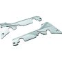 Kuryakyn 7506 Passenger Floorboard Side Covers 01-17 Honda GL1800 Chrome