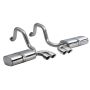 CORSA Performance 14111 Corsa 1997-2004 Chevrolet Corvette C5 Z06 5.7L V8 Polished Sport Axle-Back Exhaust