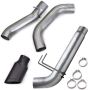 Banks Power 49799-B 19-23 Dodge Ram Mega Cab 6.7L Cummins Monster Exhaust - SS Single Exhaust w/ Black Tip