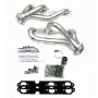 JBA 88-95 & 02-03 GM S-Truck 4.3L V6 4WD 1-1/2in Primary Silver Ctd Cat4Ward Header