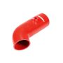Perrin 22-23 Subaru BRZ/Toyota GR86 Silicone Inlet Hose (3in. ID / SS Wire) - Red