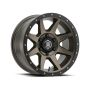 ICON Rebound 17x8.5 6x5.5 25mm Offset 5.75in BS 95.1mm mm Bore Bronze Wheel