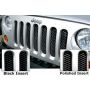 Rampage 2007-2018 Jeep Wrangler(JK) Grille 3D Single Piece - Black
