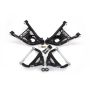 UMI Performance 403256-3-B 64-72 GM A-Body Tubular Upper & Lower Front A-Arm Kit- Delrin Bushings