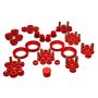 Energy Suspension 92-96 Honda Prelude Red Hyper-Flex Master Bushing Set