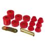 Prothane 73-80 GM Body Mount 12 Bushing Kit - Red