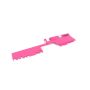 Perrin 15-21 WRX/STI Radiator Shroud (With OEM Intake Scoop) - Hyper Pink