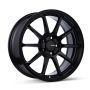Enkei 536-670-8045BK PX-10 16x7 5x100 45mm Offset 72.6mm Bore Gloss Black Wheel