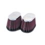 K&N RC-1822 Universal Clamp-On Air Filter