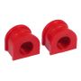 Prothane 97-04 Chevy Corvette Rear Sway Bar Bushings - 27mm - Red