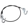 Demco 9523051 Safety Cable Kit , Black